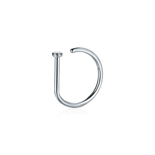 Curved Barbells Fake Nose Piercing