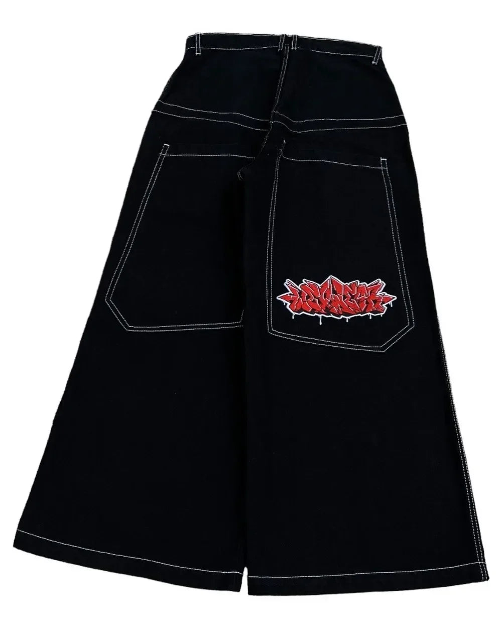 Unisex Baggy Jeans 2000s vintage Embroidered