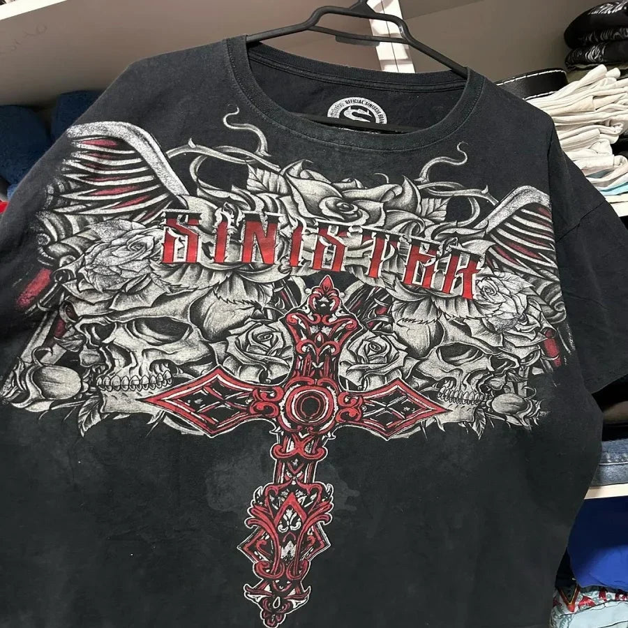 Unisex Oversized Affliction T-Shirt