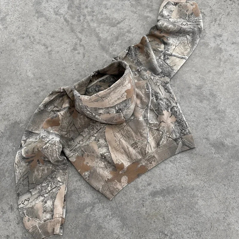 Unisex Camo Hoodie/Zip Up