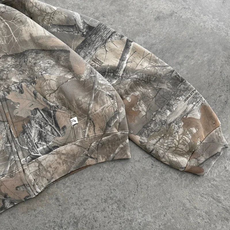 Unisex Camo Hoodie/Zip Up