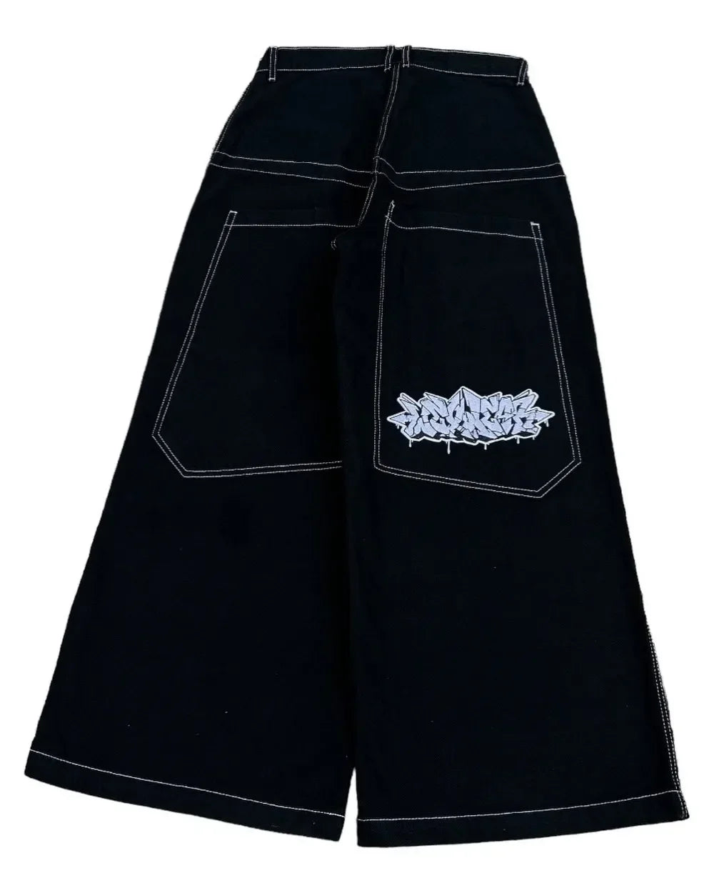 Unisex Baggy Jeans 2000s vintage Embroidered