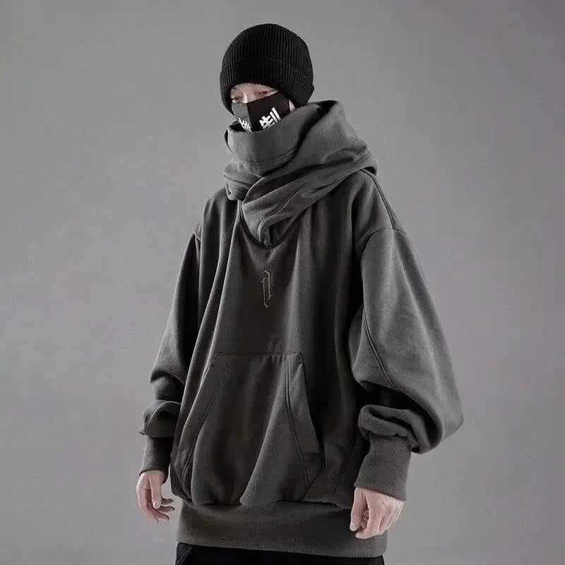 Unisex Turtleneck Sweatshirt Japanese Ninja Hoodies