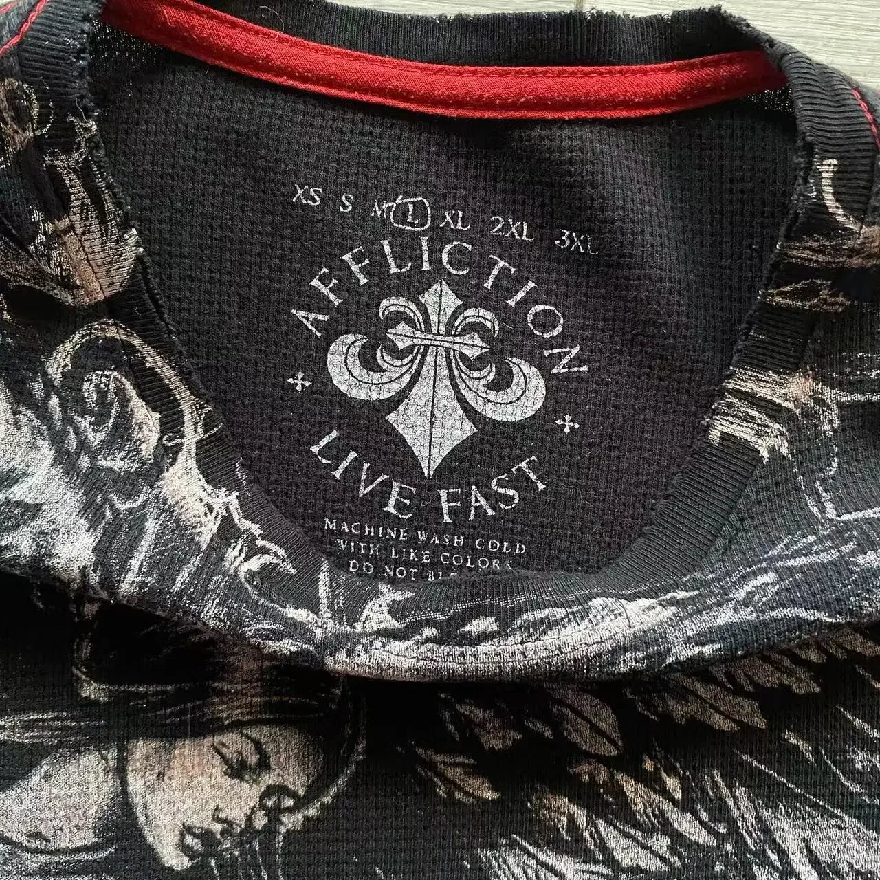 Unisex Oversized Affliction T-Shirt