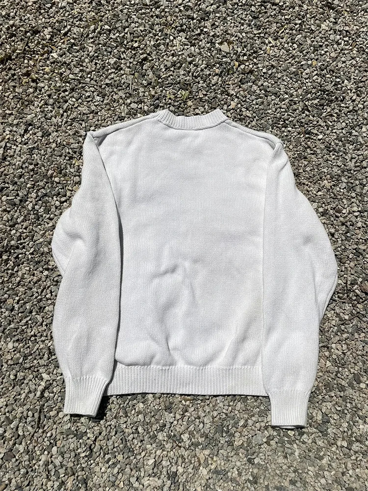 Unisex Aphex Twin Knit Oversized Pullover