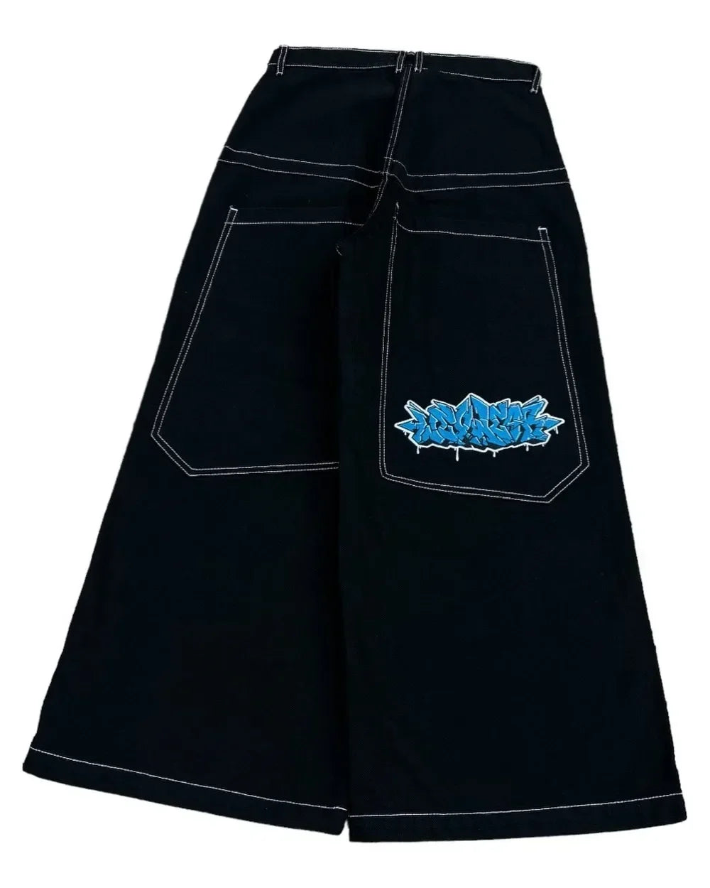Unisex Baggy Jeans 2000s vintage Embroidered