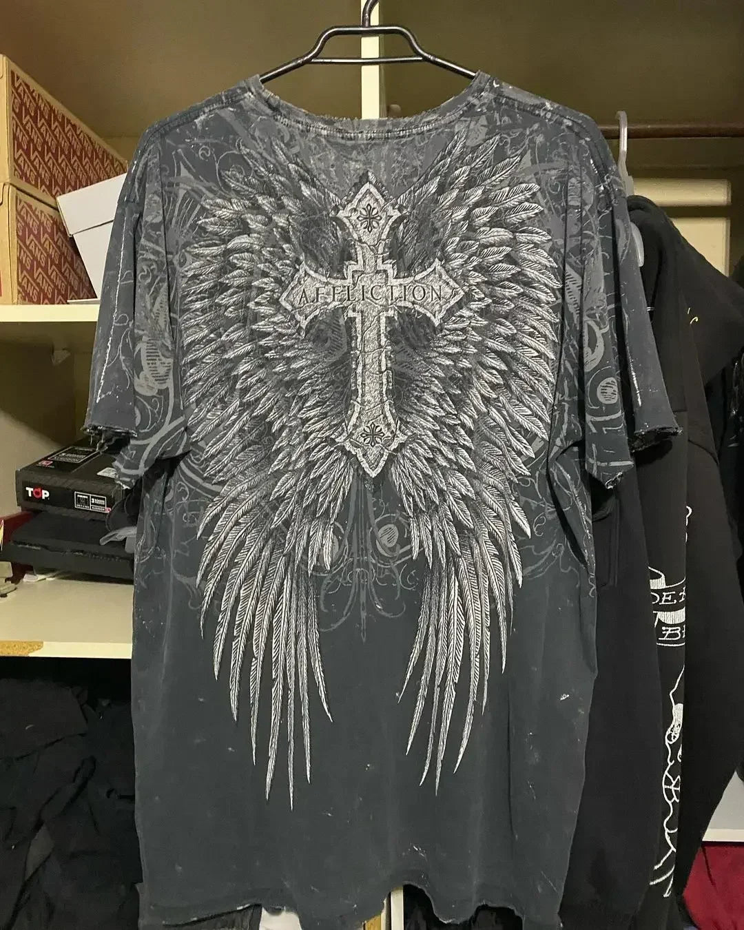 Unisex Oversized Affliction T-Shirt
