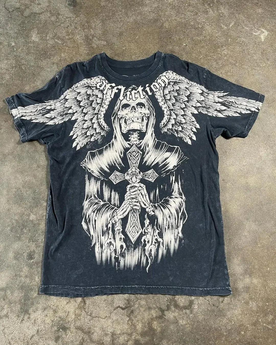 Unisex Oversized Affliction T-Shirt
