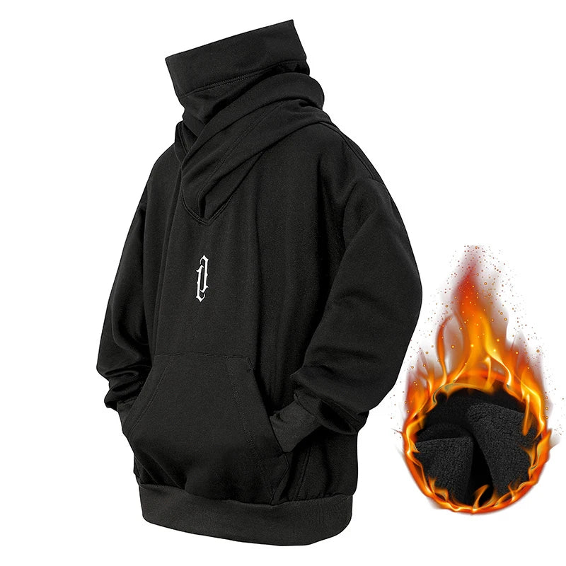 Unisex Turtleneck Sweatshirt Japanese Ninja Hoodies