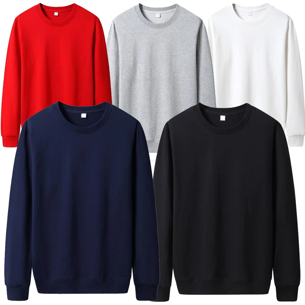 Unisex Solid Color Sweatshirt