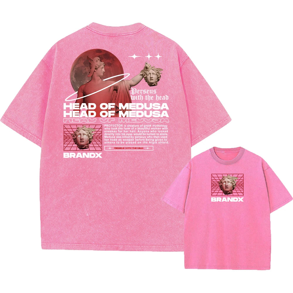 Unisex Acid Washed T Shirt