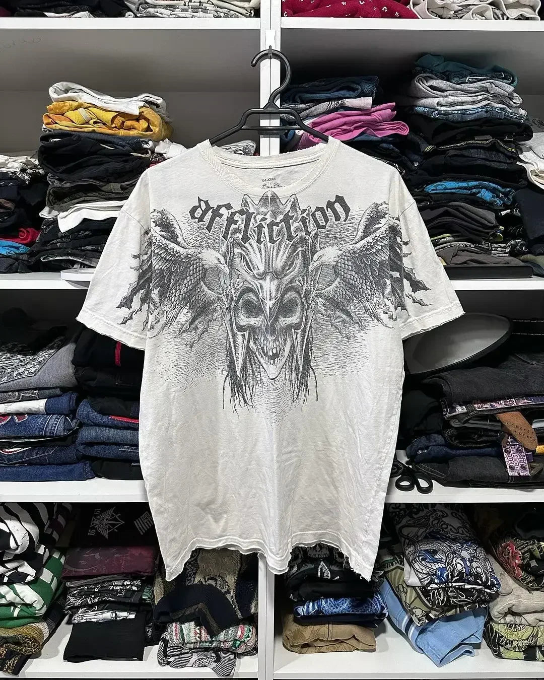 Unisex Oversized Affliction T-Shirt