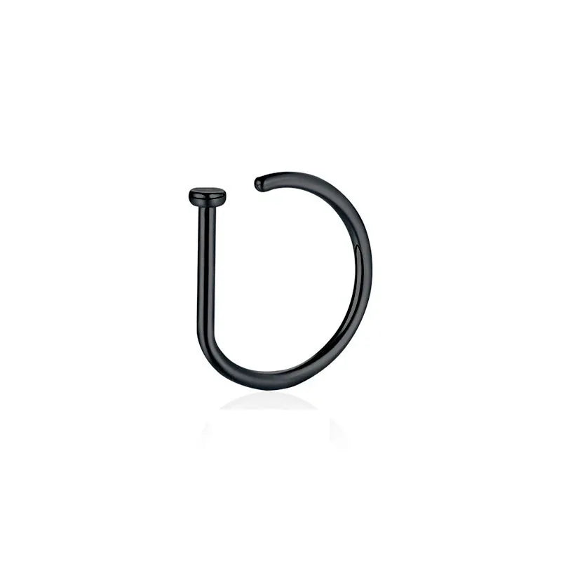 Curved Barbells Fake Nose Piercing